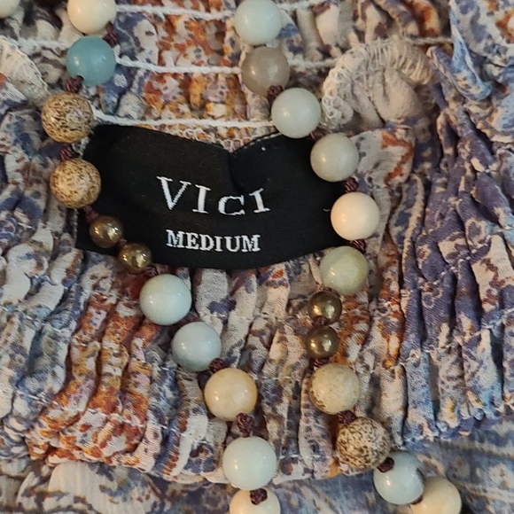 BO HO VICI MULTI M DRESS OFF SHOLDERS NEW - Picture 16 of 16